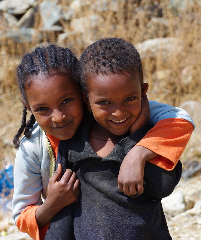  Région du Tigré - Enfants
