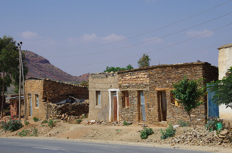 Région du Tigré - Habitations