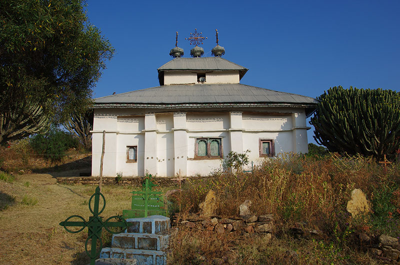 Paysage du Tigré - Eglise Wukro