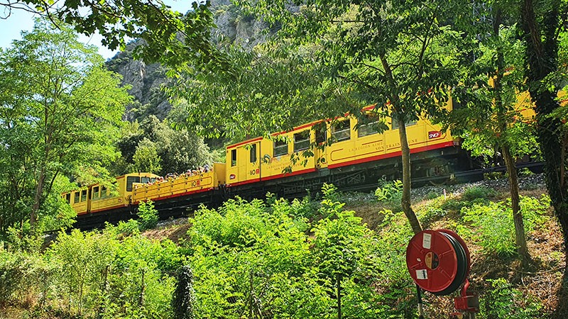 Petit train jaune des Pyrénées