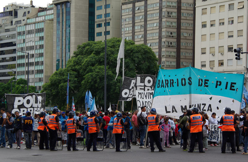 Buenos-Aires, manif