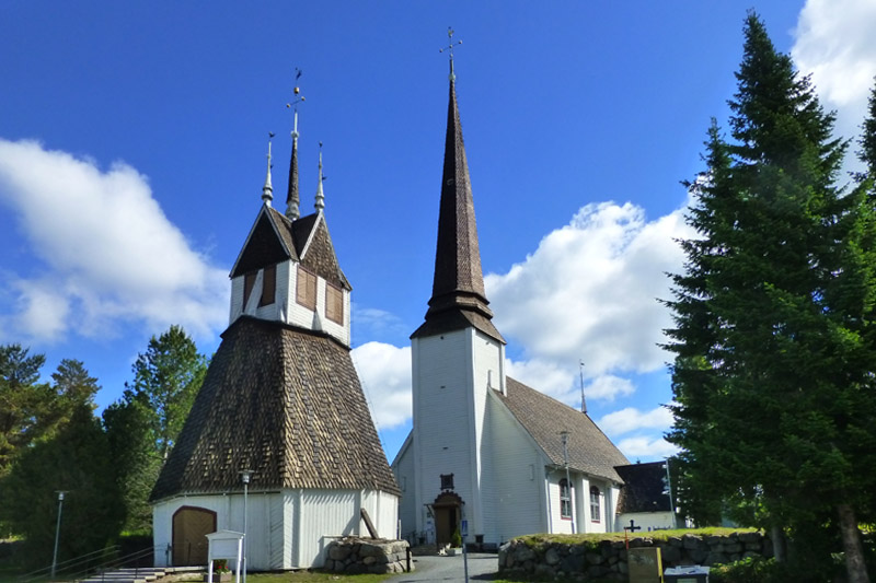 Tornio église en bois