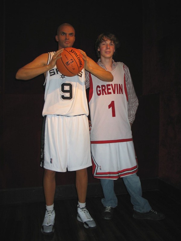 Musée Grévin - Michael Jordan et Eric
