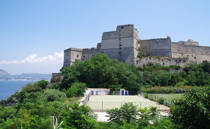 Aragonese château de Baia