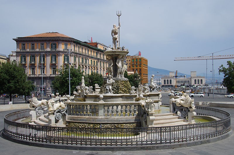 Naples piazza municipio