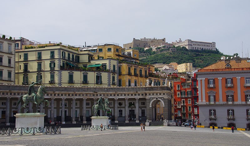 Naples piazza del plebiscito