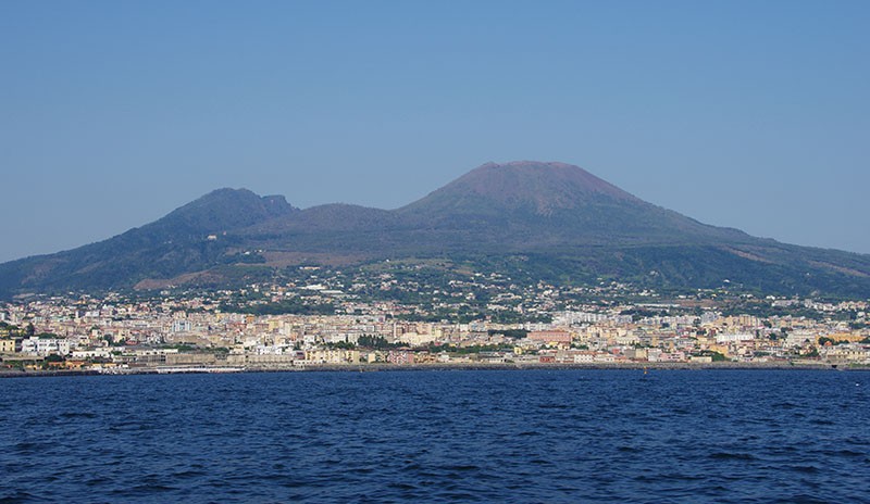 Golfe de Naples et Vesuve