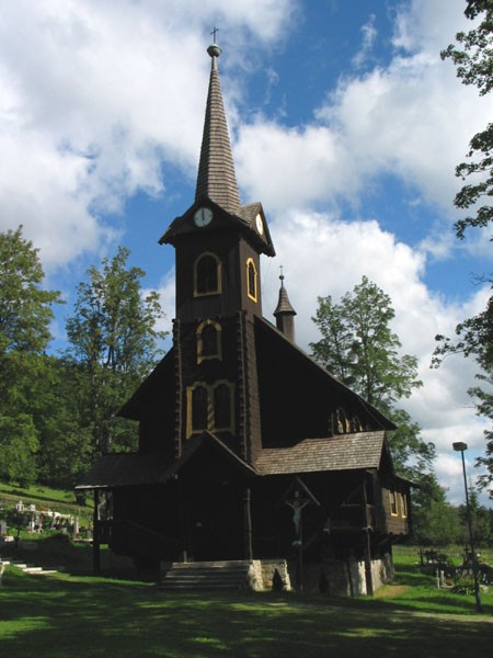 Eglise en bois de Javcina - Slovaquie