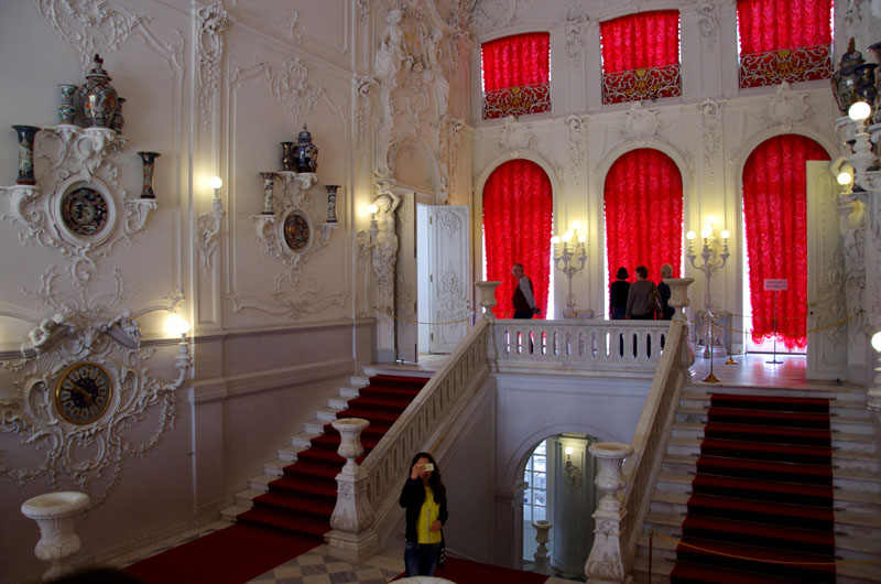 Tsarskoïe Selo L'escalier principal