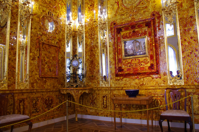 Tsarskoïe Selo  - Cabinet d'ambre