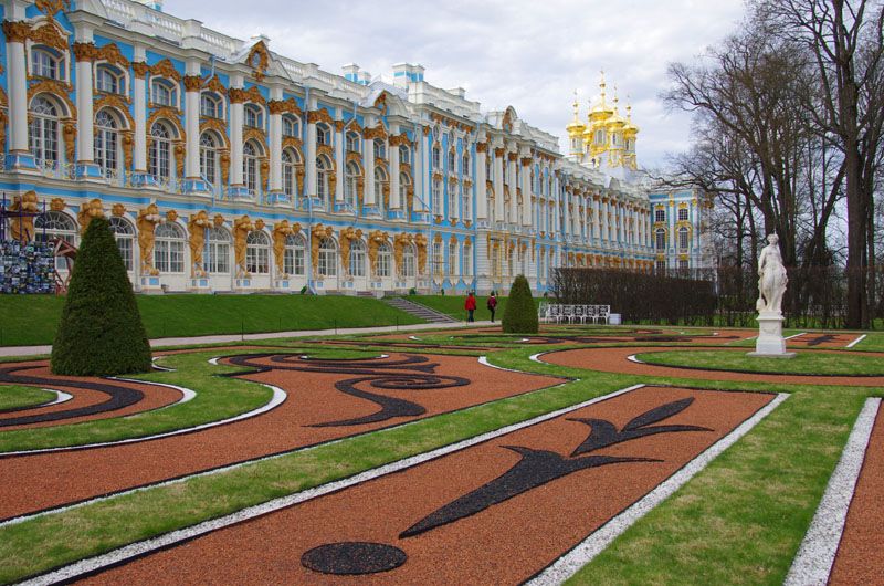 Tsarskoïe Selo - Jardins à la française