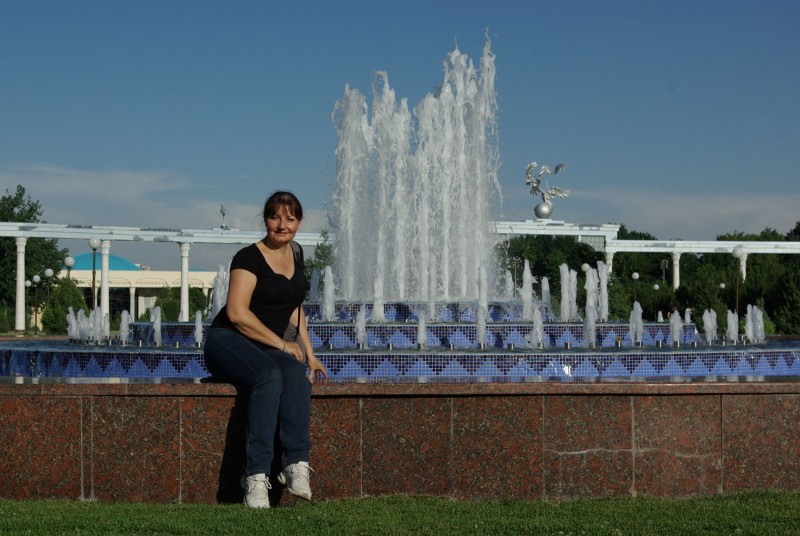 Tachkent place de l'indépendance