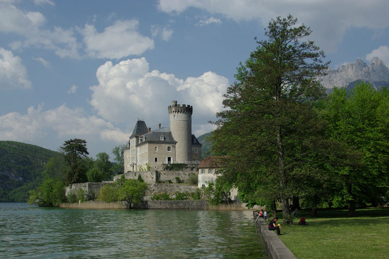 Lac d'Annecy - Chateau de Duingt