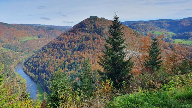 Vallée du Doubs belv les fougères