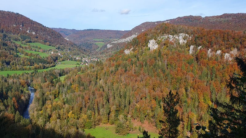 Vallée du Doubs belv les fougères