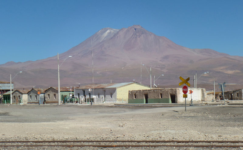 Ollagüe - Frontière Chili-Bolivie