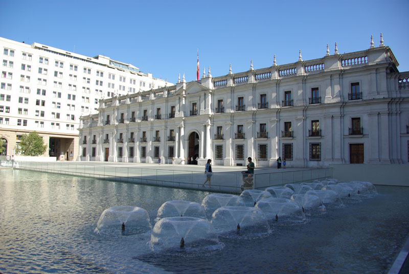 Santiago - Palais présidentiel de la Moneda