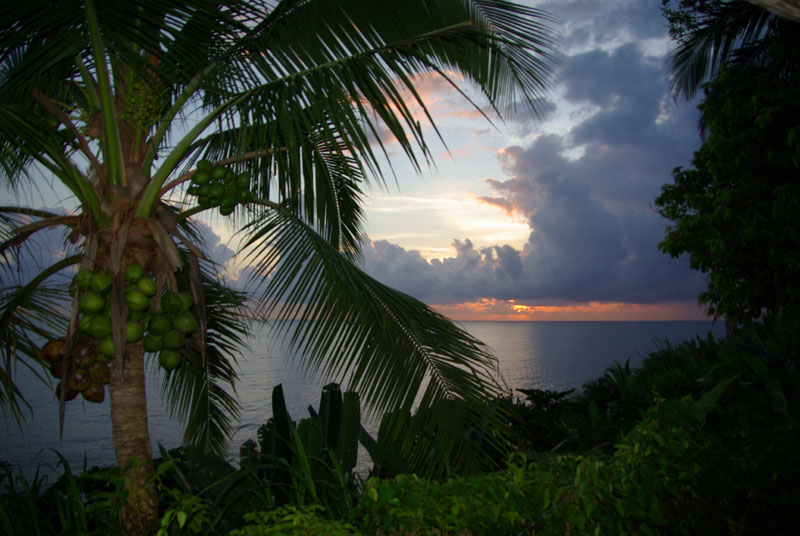 Puerto Limon - Lever du soleil