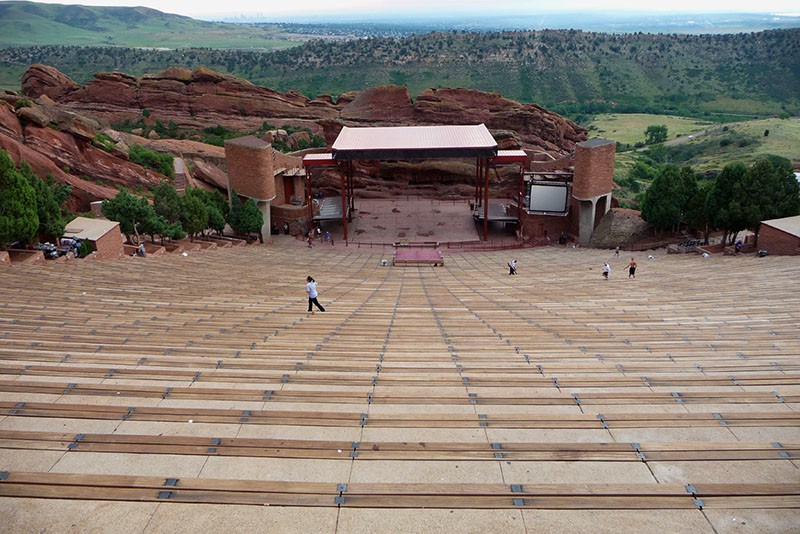 Denver red rocks amphitheatre