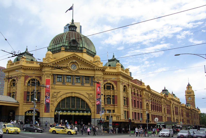 Melbourne - Flinders station
