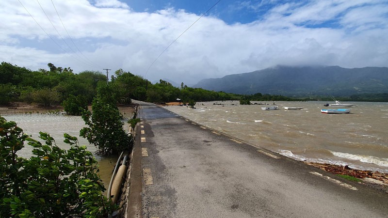 Route vers le Morne