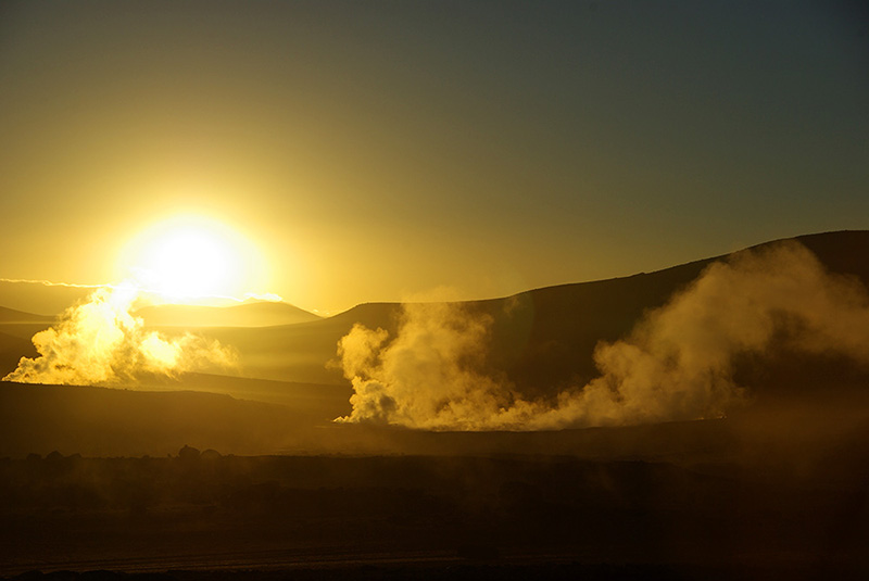 Bolivie - Geysers Sol de mañana