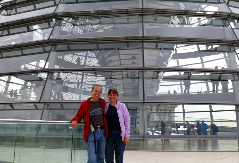 Berlin - Reichstag la coupole
