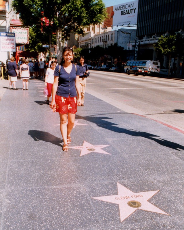 L.A. Hollywood boulevard