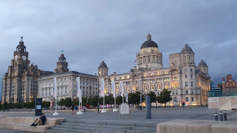 Liverpool by night