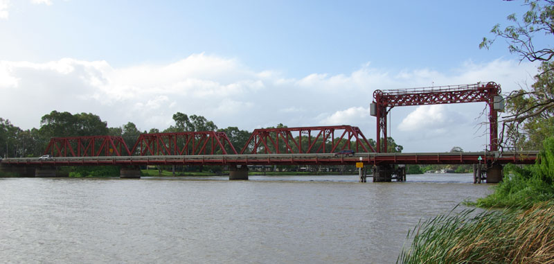 Paringa - Lifting bridge