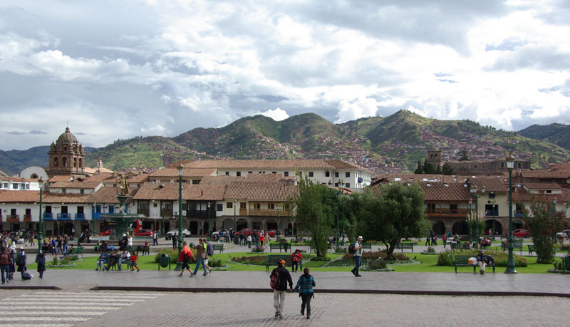 Cuzco - Place des armes