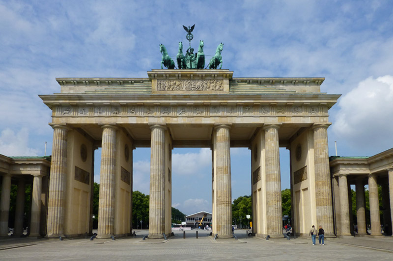 Berlin - porte de Brandenburg