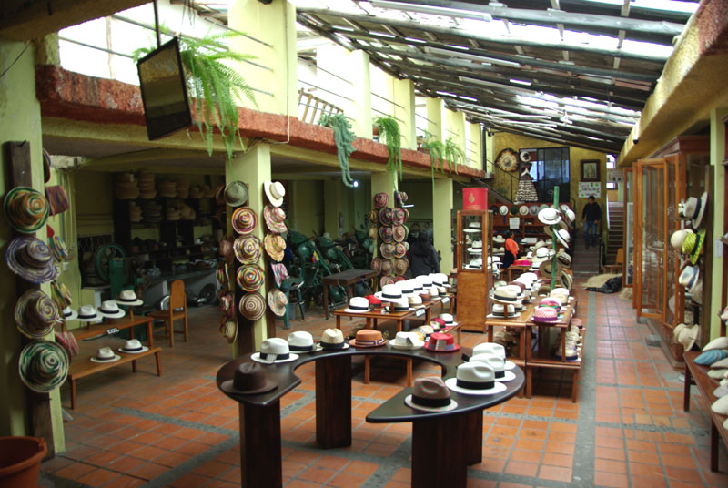 Cuenca - Fabrique de sombrero paja toquilla