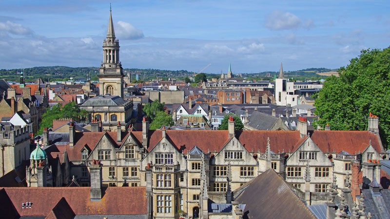 Oxford depuis la tour St Mary