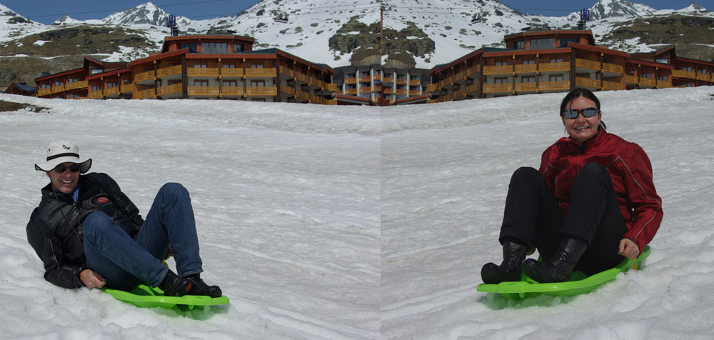 Luge à Val Thorens