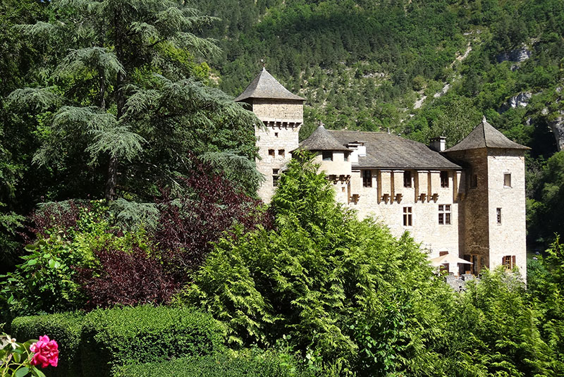 Gorges du Tarn - Chateau de La Caze