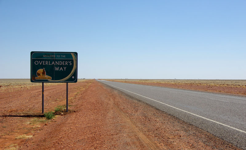 Route vers l'Outback