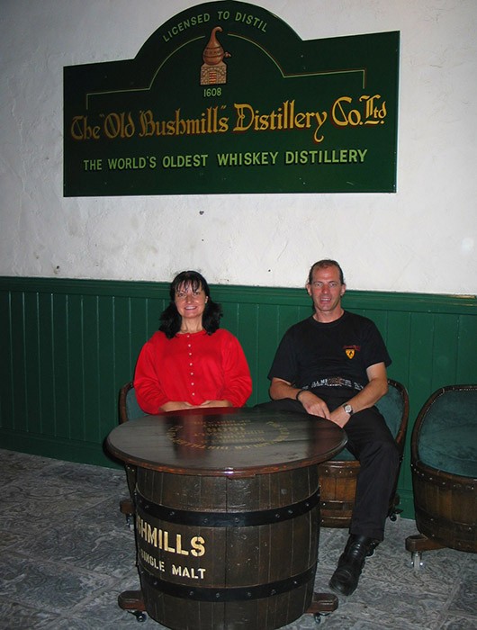 Bushmills distillery