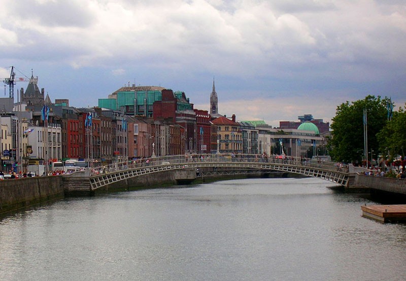 Dublin le fleuve Liffey