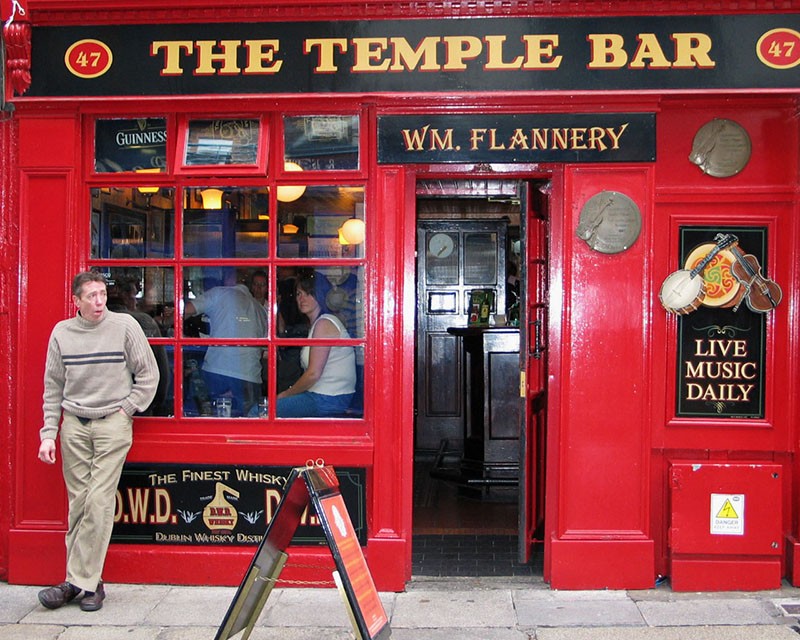 Dublin Temple bar street