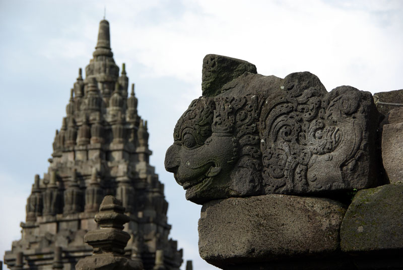Prambanan -  détail