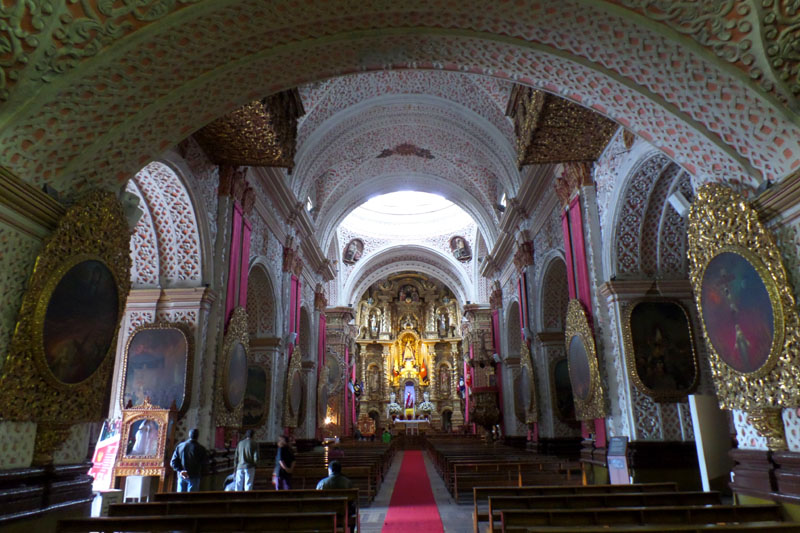 Quito - Eglise  de la Merced