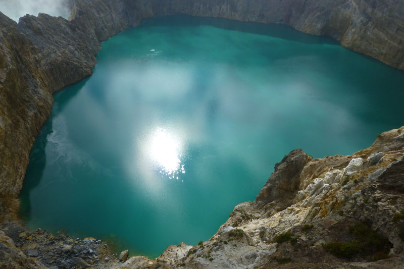 Kelimutu - les 3 lacs de cratères