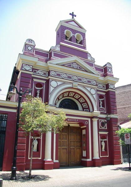 Santiago - Eglise de la Veracruz