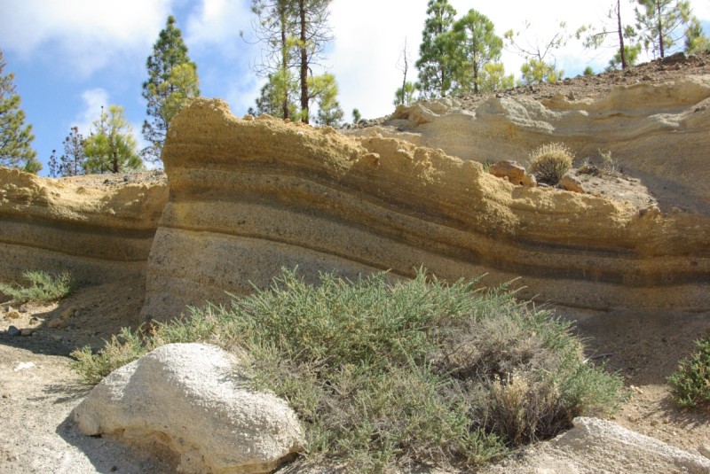 Formations géologiques Vilaflor