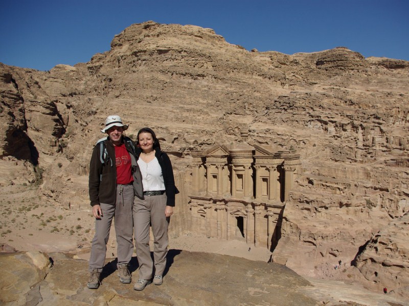 Petra - El Deir et nous