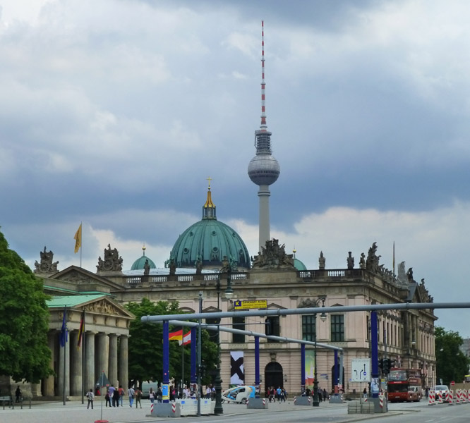 Berlin - Le Berliner Dom et Fernsehturm