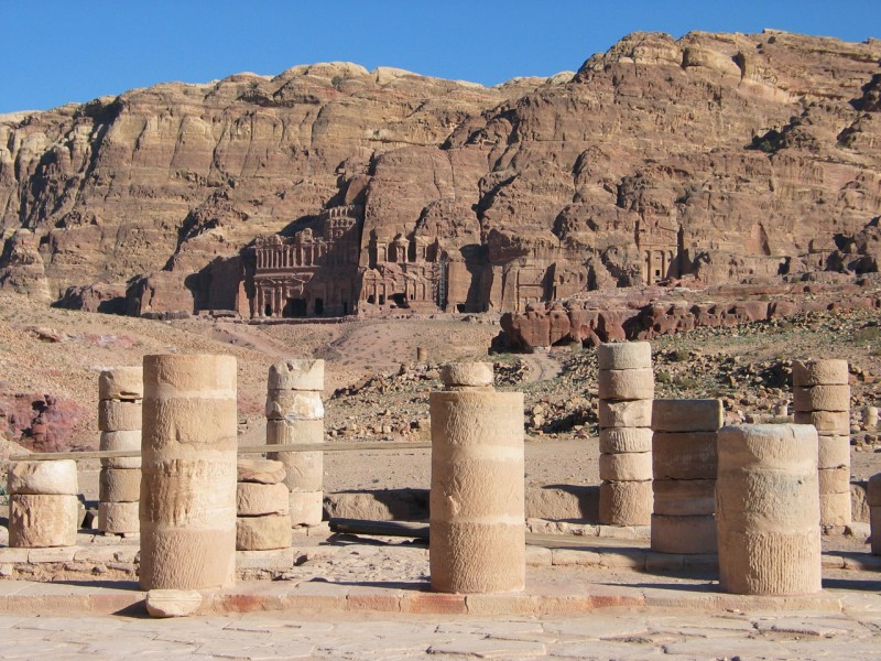 Petra - colonnade