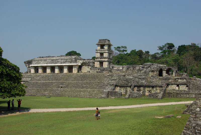 Palenque - Palais