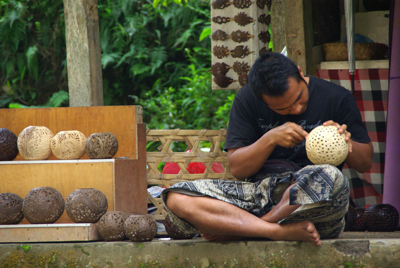 L'art de façonner une noix de coco